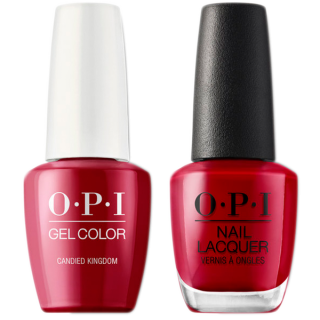 OPI GelColor And Nail Lacquer, Nutcracker Collection, K10, Candied Kingdom, 0.5oz